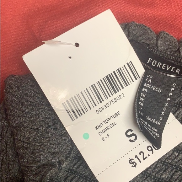 Tube Top Charcoal/Grey - Picture 3 of 3